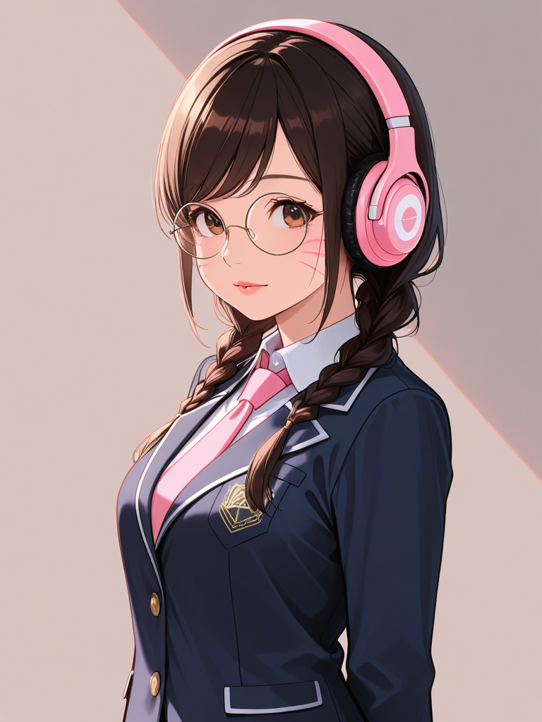 Academy D.va — Overwatch character card