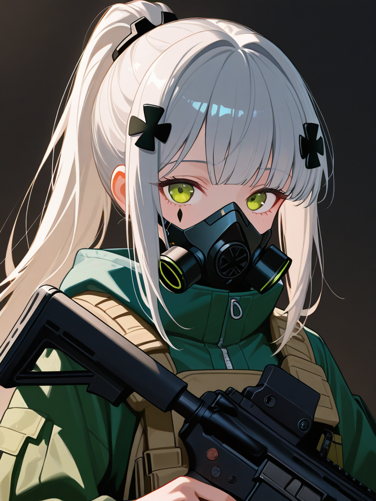 Agent 416 (Girls' Frontline) — Girls' Frontline character card