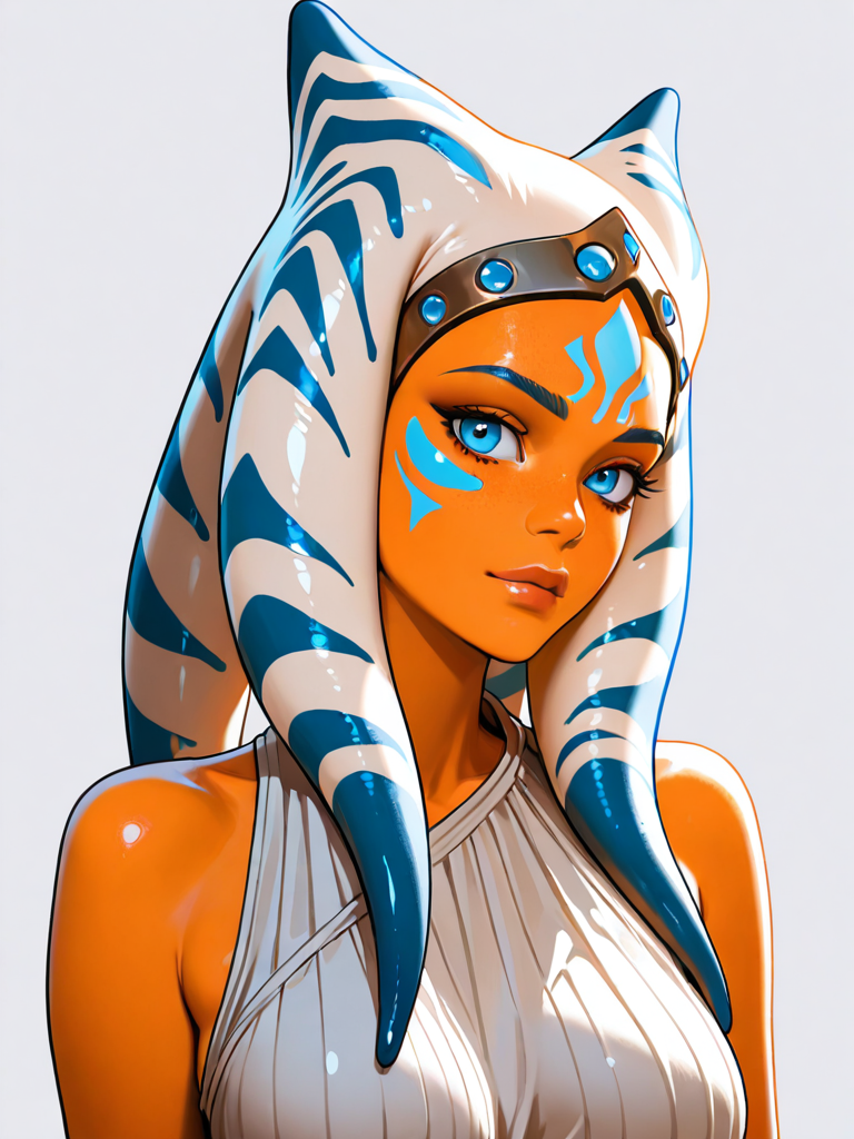 Ahsoka Tano — Star Wars character card