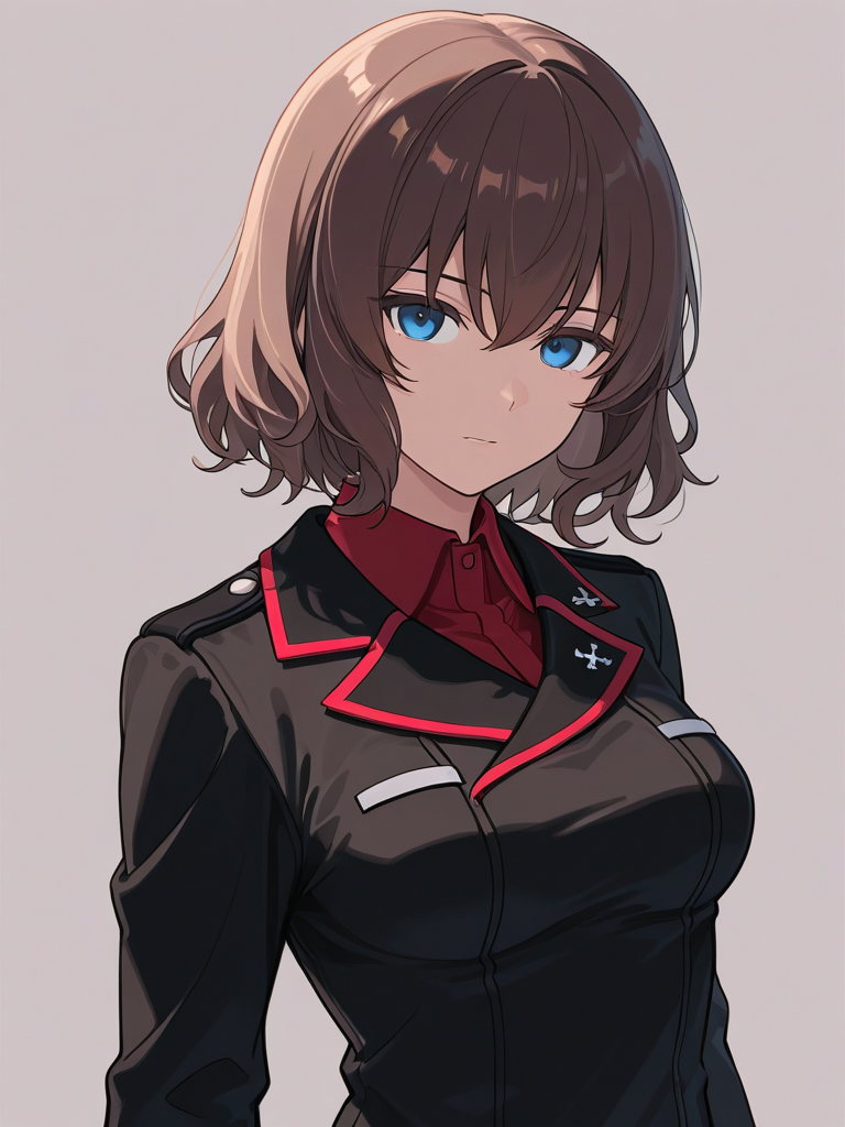 Akaboshi Koume — Girls Und Panzer character card
