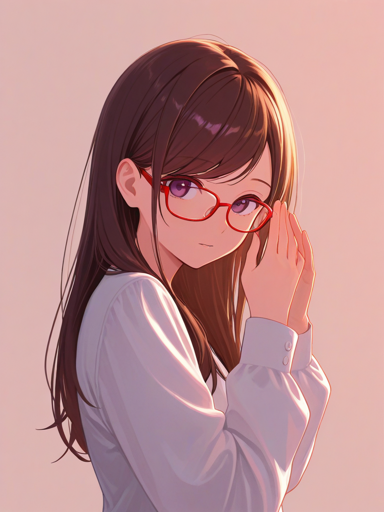 Akai Meganee — Pretty Series character card