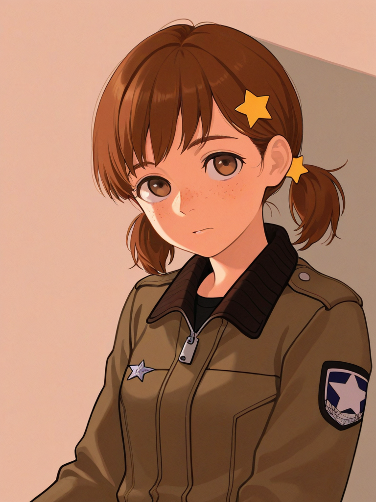 Alisa (Girls Und Panzer) — Girls Und Panzer character card