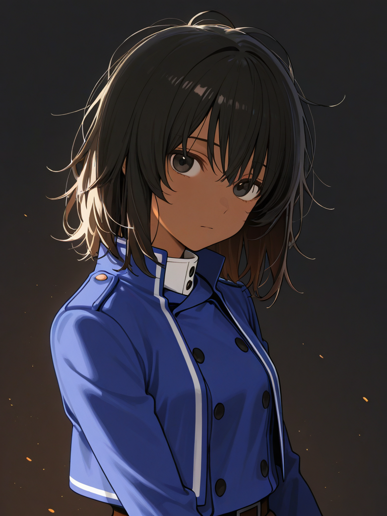 Andou (Girls Und Panzer) — Girls Und Panzer character card