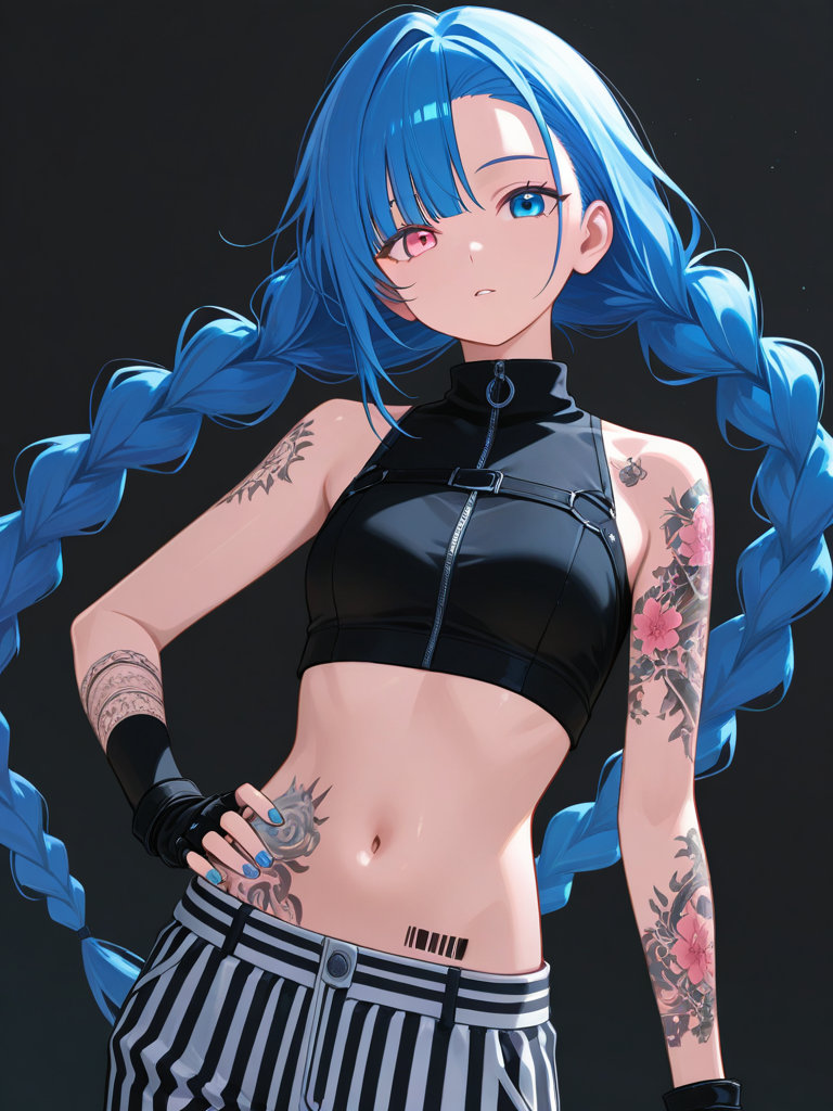 Arcane Jinx — League Of Legends character card