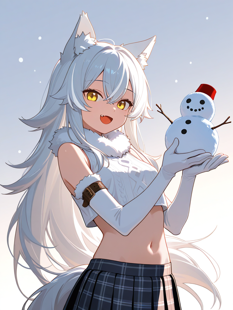 Arctic Wolf (Kemono Friends) — Kemono Friends character card