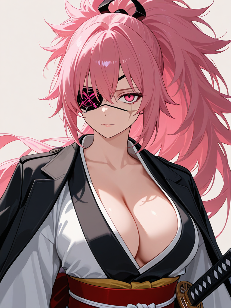 Baiken — Guilty Gear character card