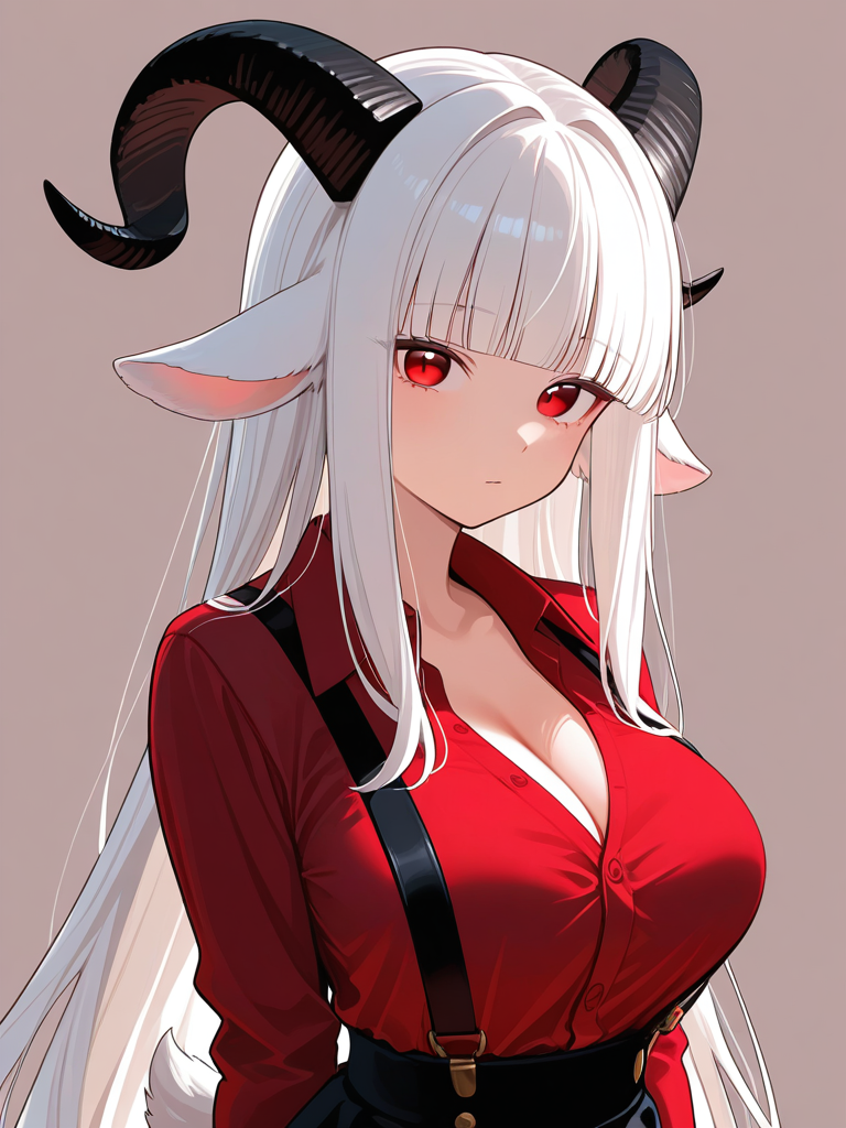 Baphomet (Grizz) — Helltaker character card
