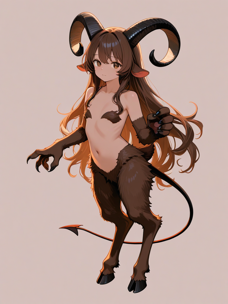 Baphomet (Monster Girl Encyclopedia) — Monster Girl Encyclopedia character card