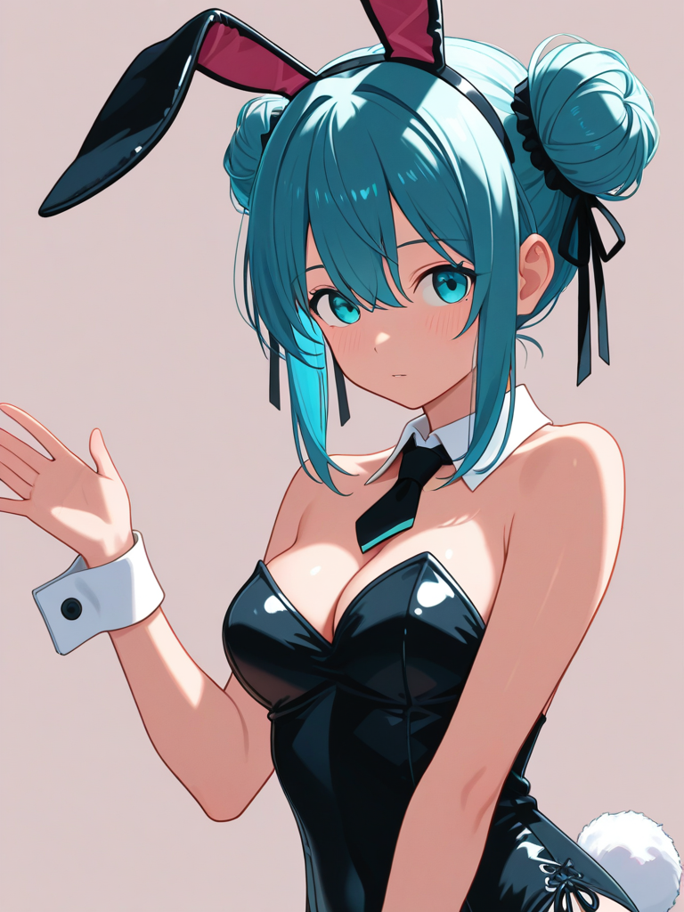Bicute Bunnies Miku — Vocaloid character card