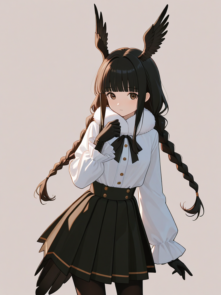 Black-headed Ibis (Kemono Friends) — Kemono Friends character card