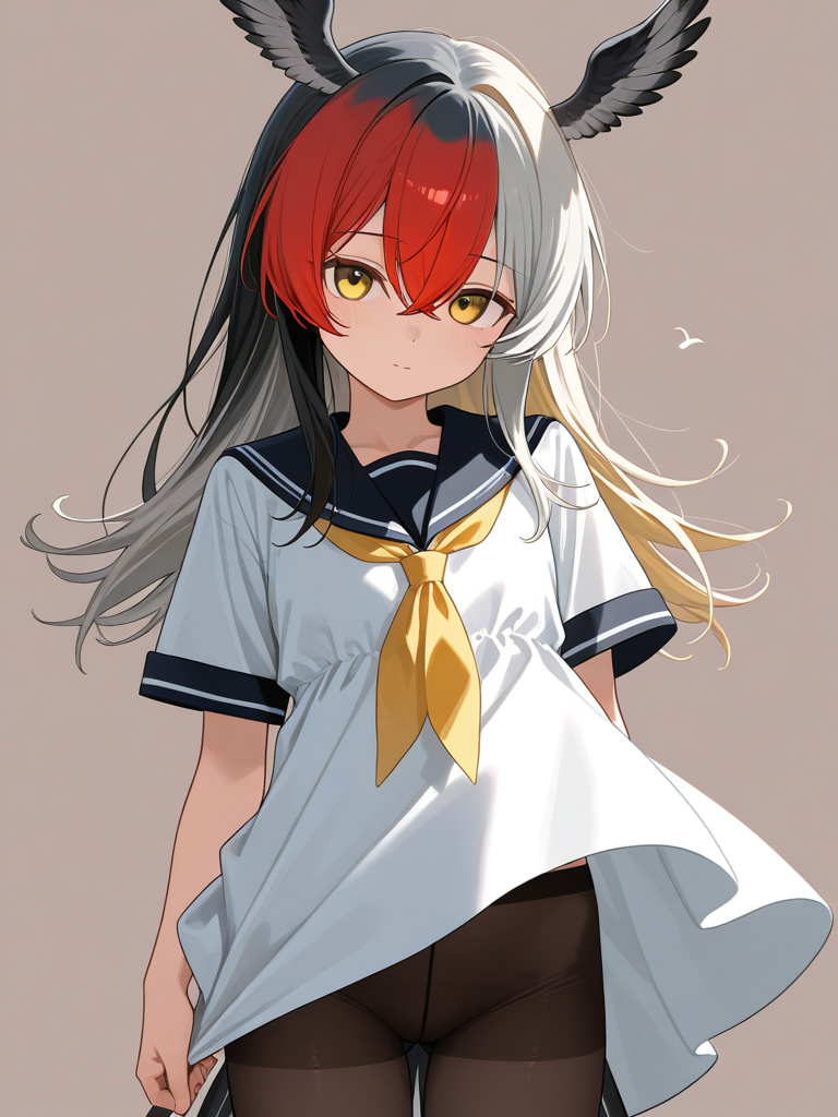 Black-tailed Gull (Kemono Friends) — Kemono Friends character card