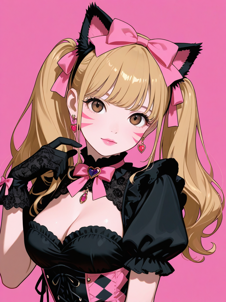 Black Cat D.va — Overwatch character card