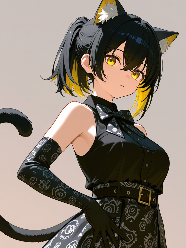 Black Serval (Kemono Friends) — Kemono Friends character card