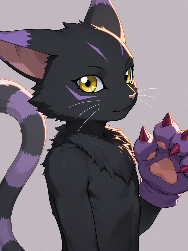 Blacktailmon — Digimon character card
