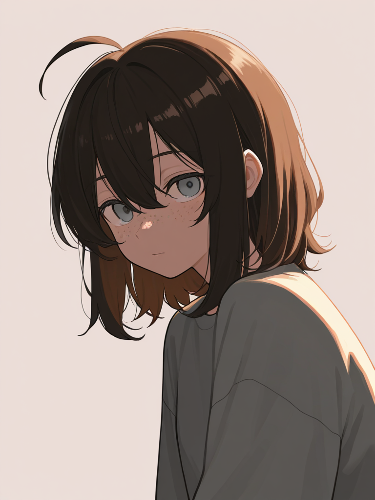 Blind Girl (Popopoka) — Original character card