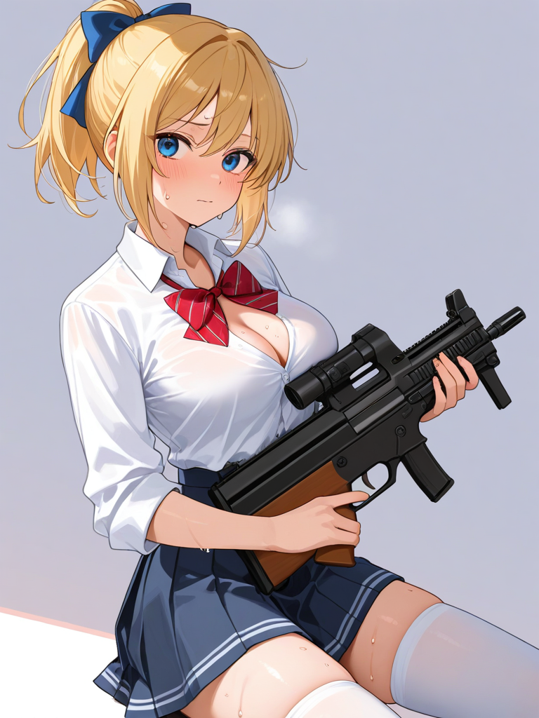 Blonde Girl (Itou) — Original character card