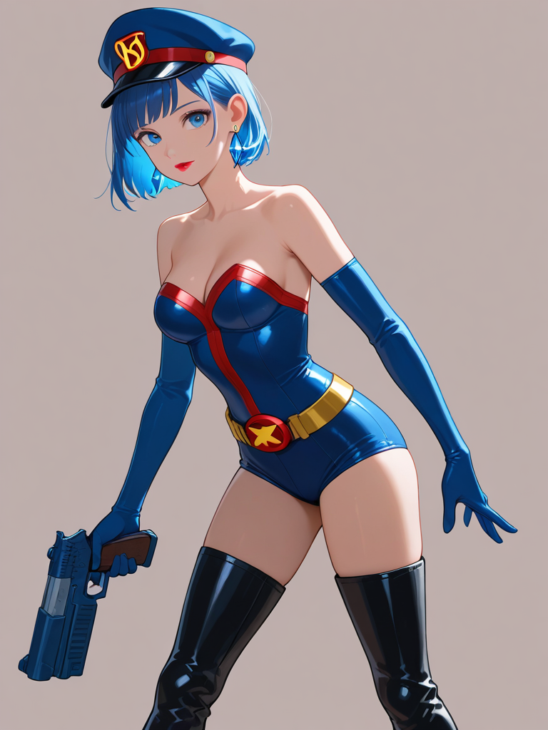 Blue Rose (Tiger & Bunny) — Tiger & Bunny character card