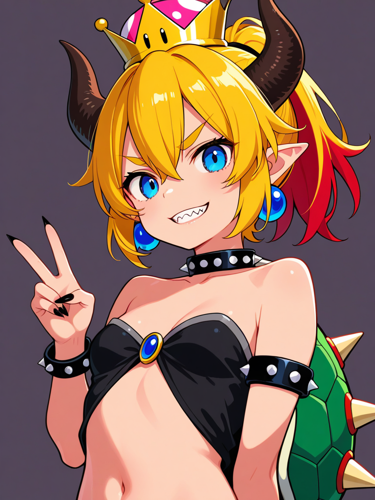 Bowsette Jr. — Mario (Series) character card