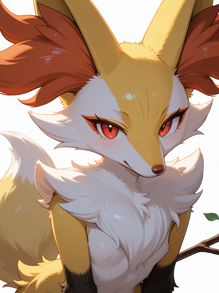 Braixen — Pokemon character card