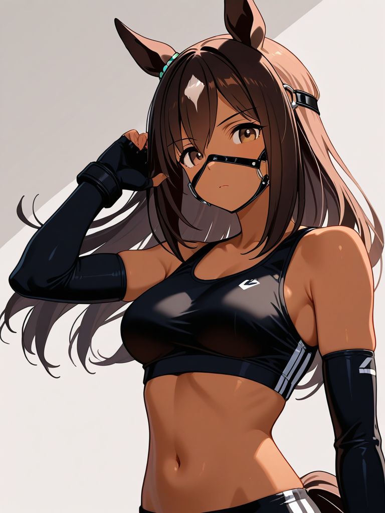 Brown Thoroughbred (Kemono Friends) — Kemono Friends character card