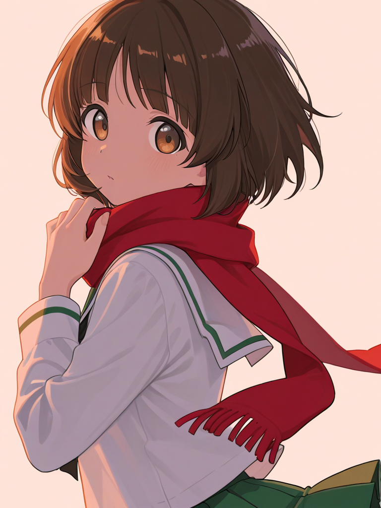 Caesar (Girls Und Panzer) — Girls Und Panzer character card