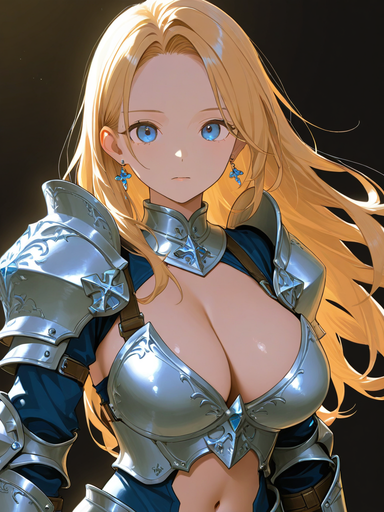 Captain Of The Royal Guard Elina — Queen's Blade character card