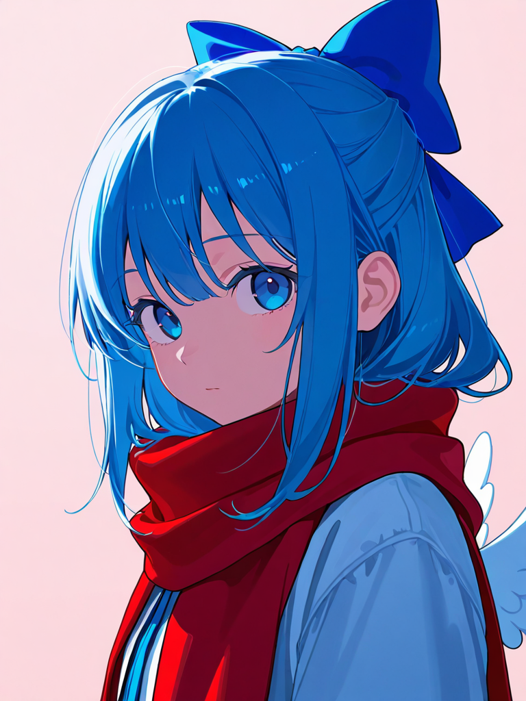 Cirno-nee — Touhou character card
