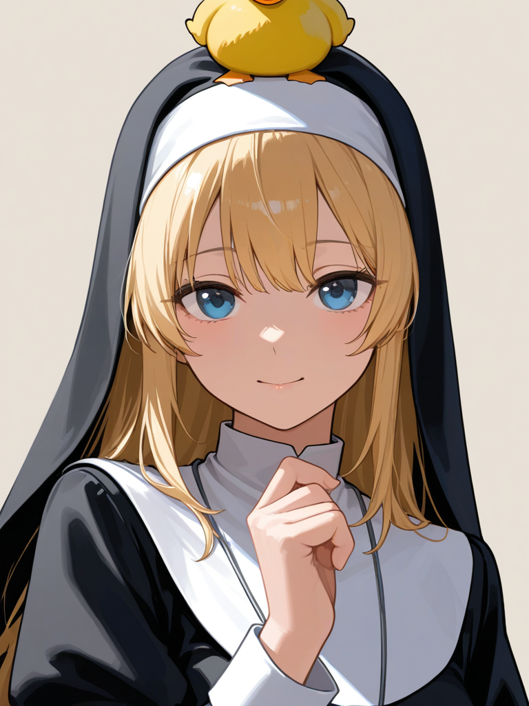 Clumsy Nun (Diva) — Little Nuns (Diva) character card