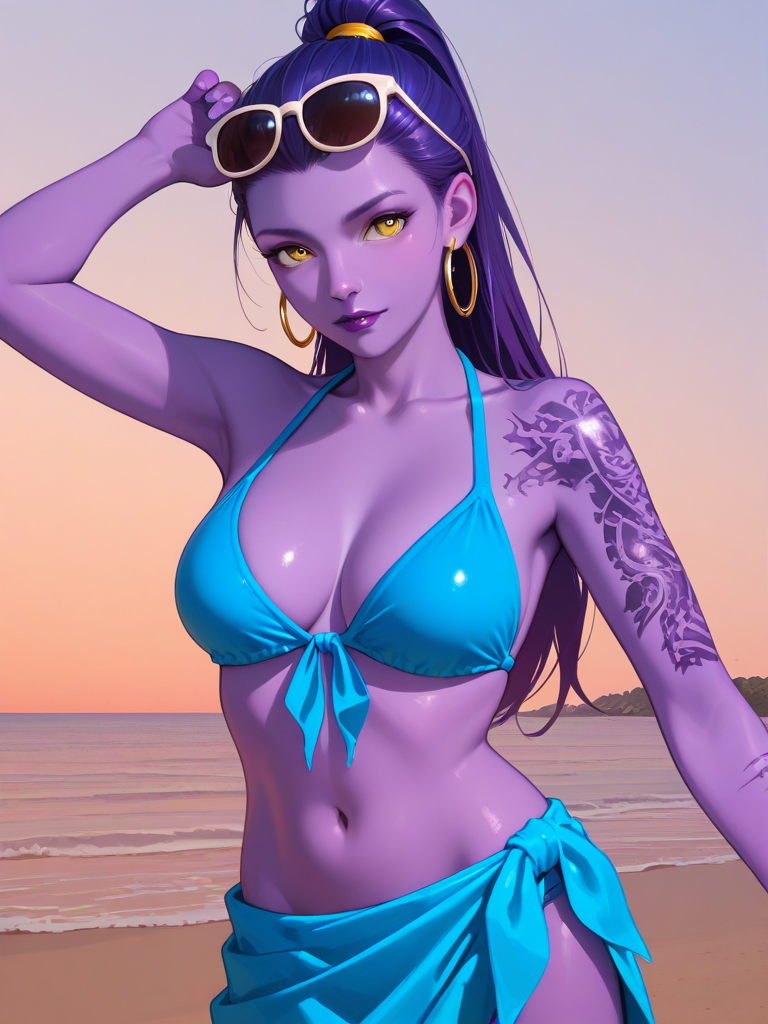 Cote D'azur Widowmaker — Overwatch character card