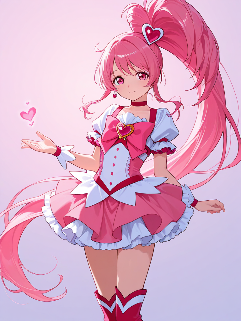 Cure Lovely — Happinesscharge Precure! character card