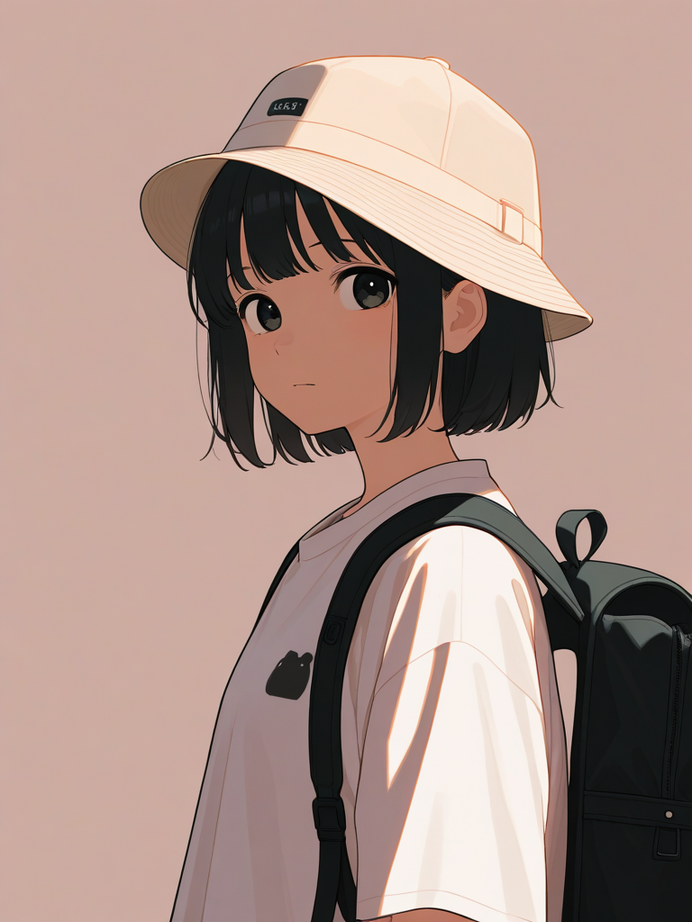 Dark Haired Kappa — Touhou character card