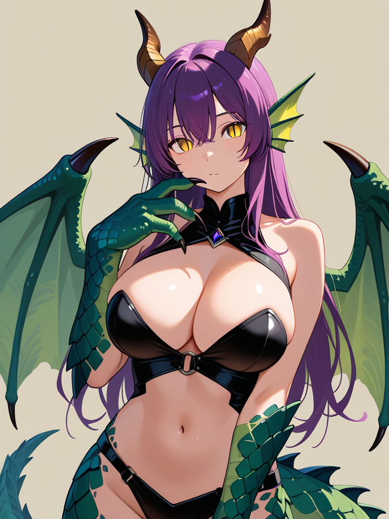 Dragon (Monster Girl Encyclopedia) — Monster Girl Encyclopedia character card