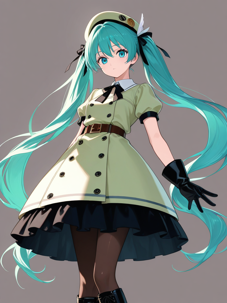 Ennui Heiwa Miku — Vocaloid character card