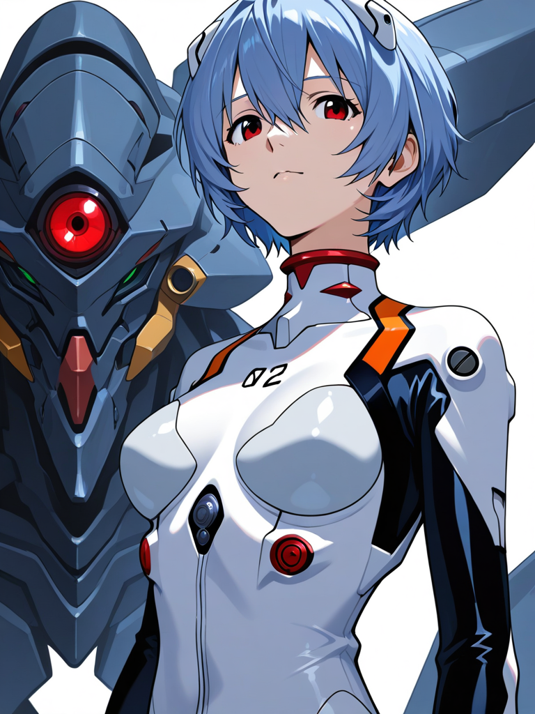 Eva 00 — Neon Genesis Evangelion character card