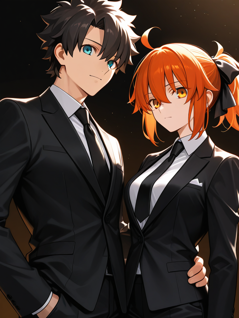 Fujimaru Ritsuka (Female) (Royal Brand) — Fate character card