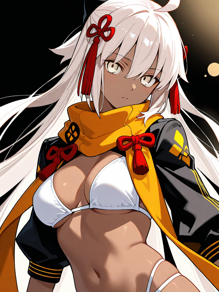 Okita Souji Alter (Swimsuit Saber) (Fate) — Fate character card