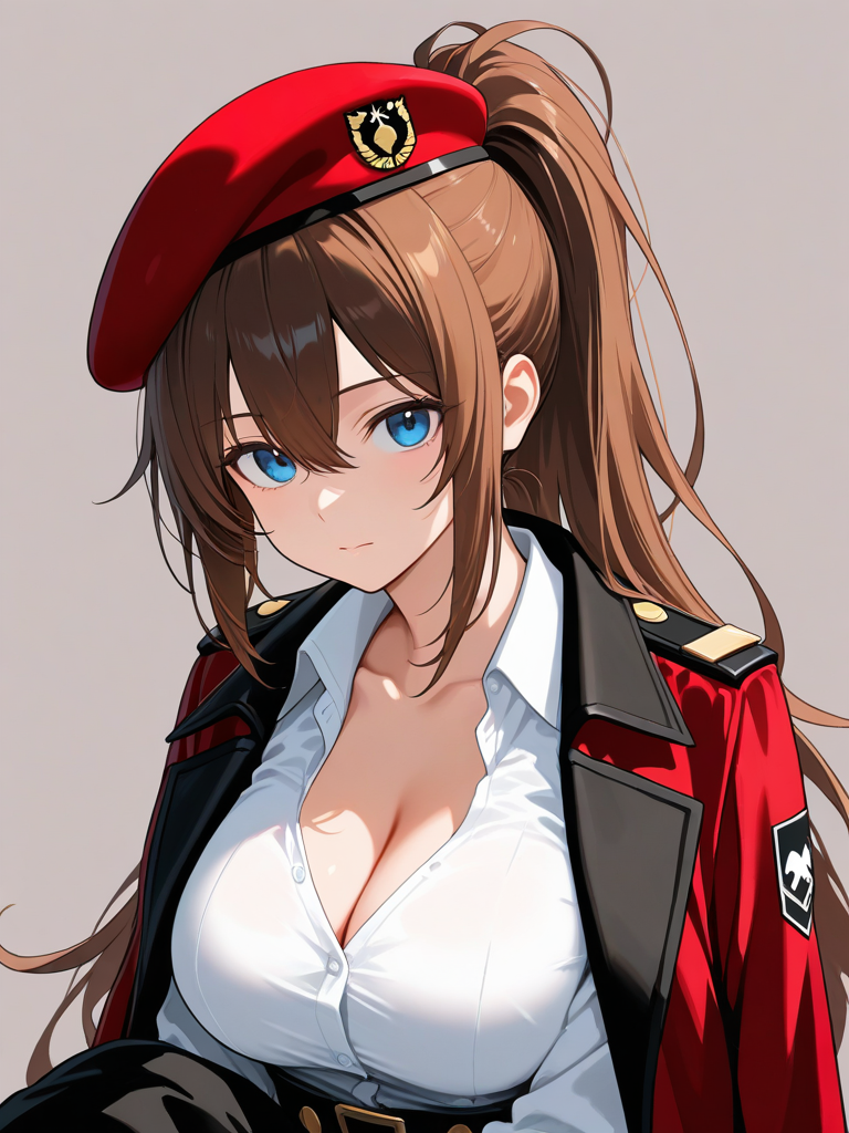 Female Commander (Girls' Frontline) — Girls' Frontline character card