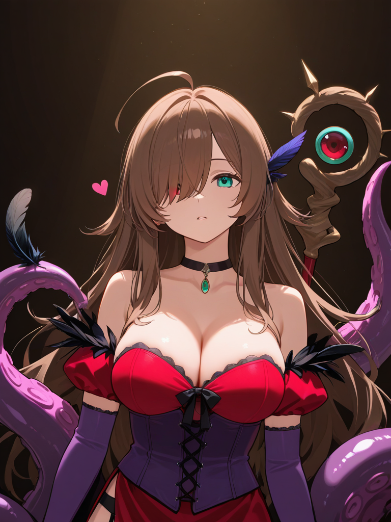 Flame Master Nyx — Queen's Blade character card