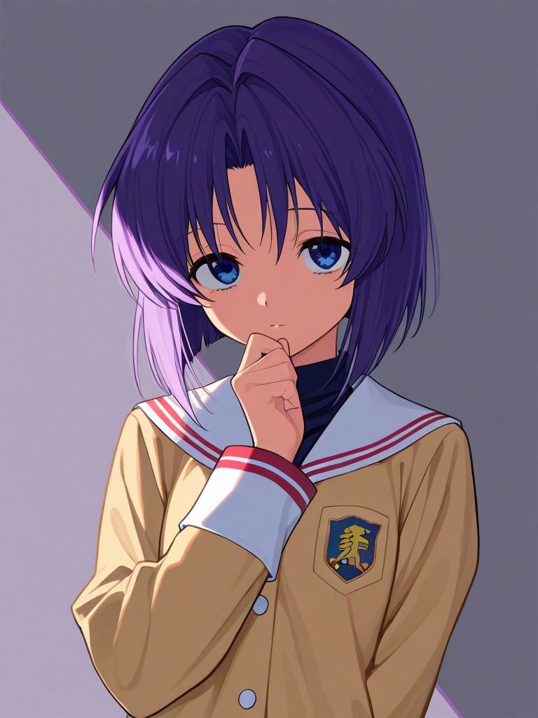 Fujibayashi Ryou — Clannad character card