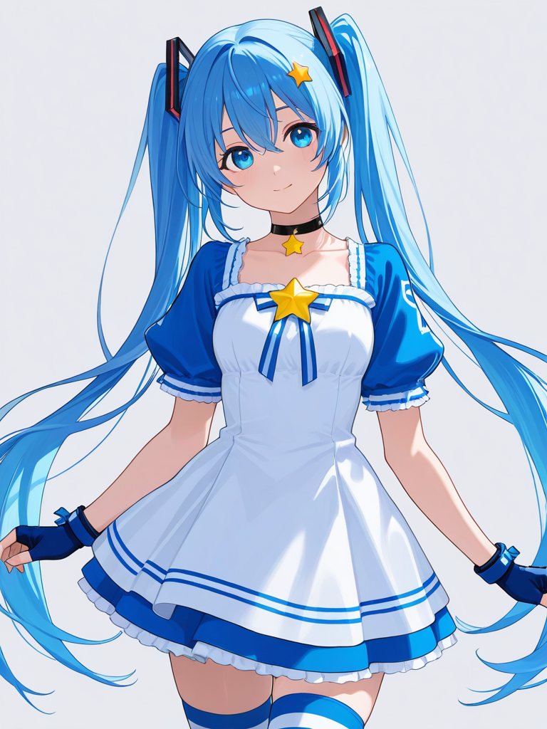 Fuyu No Yoru Miku — Vocaloid character card