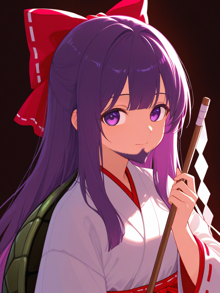 Genjii (Touhou) — Touhou character card