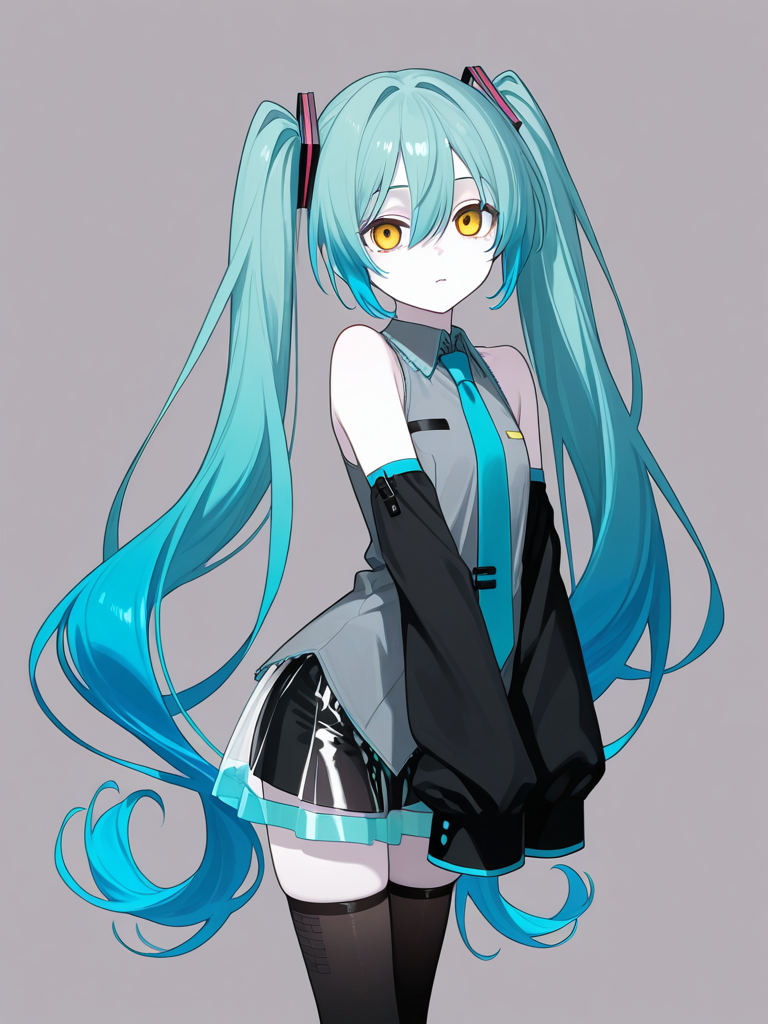Ghost Miku (Project Voltage) — Pokemon character card