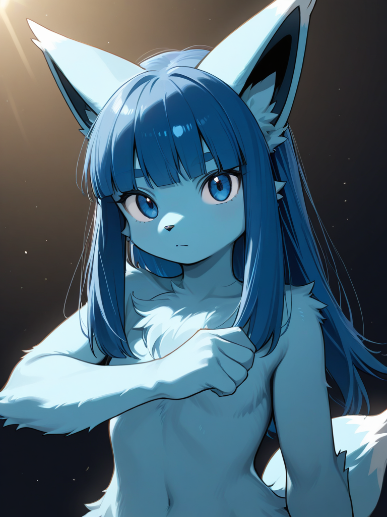 Glaceon — Pokemon character card