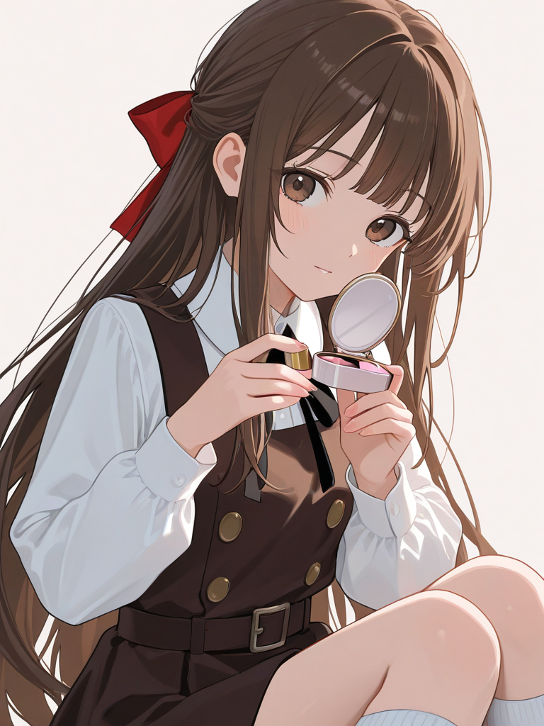 Goldia Die Heilige — Pocket Mirror character card