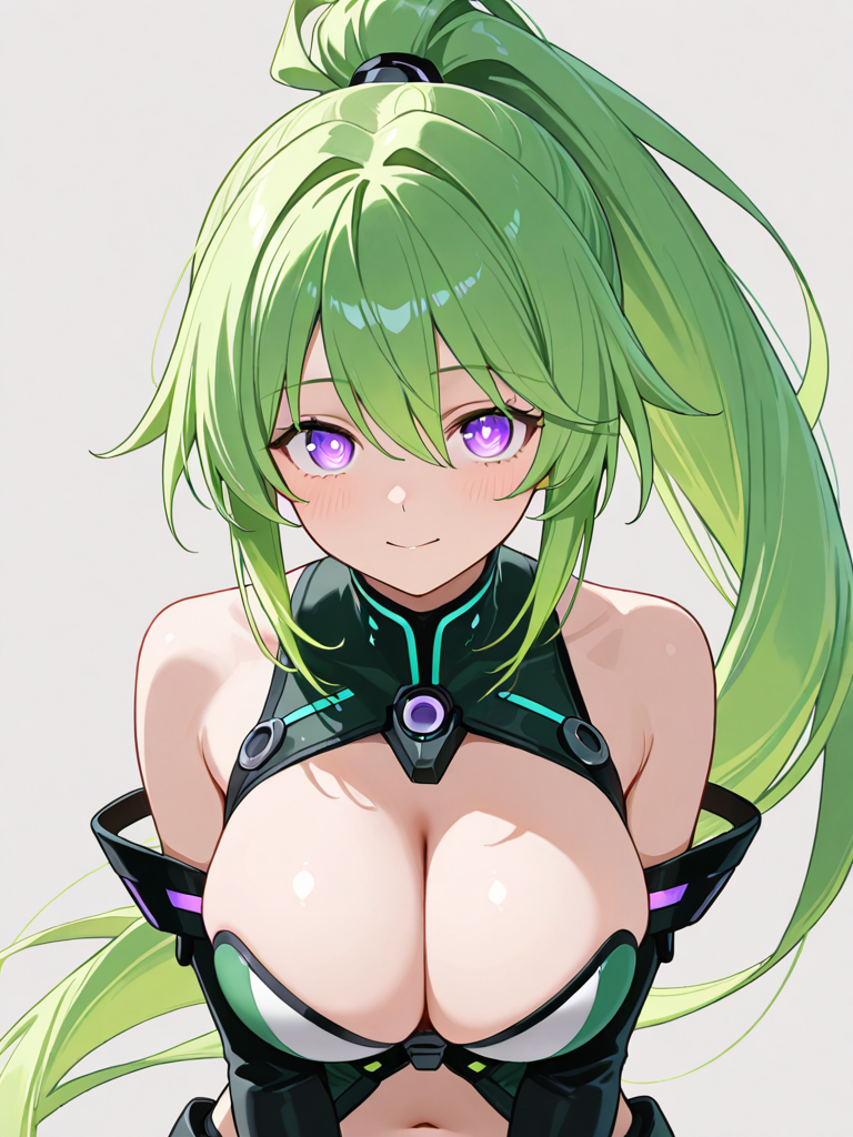 Green Heart (Neptunia) — Neptune (Series) character card
