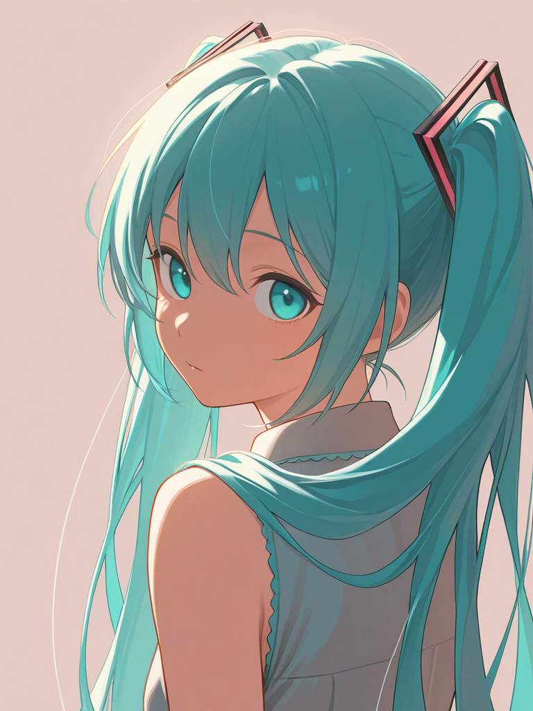 Hachune Miku — Vocaloid character card