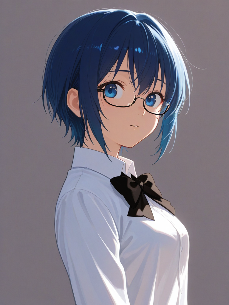 Hakamichi Shizune — Katawa Shoujo character card