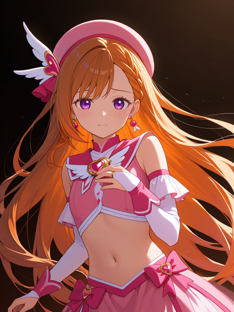 Hijiri Ageha — Precure character card