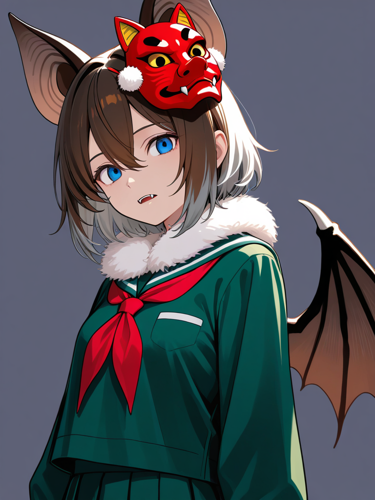 Hilgendorf's Tube-nose Bat (Kemono Friends) — Kemono Friends character card
