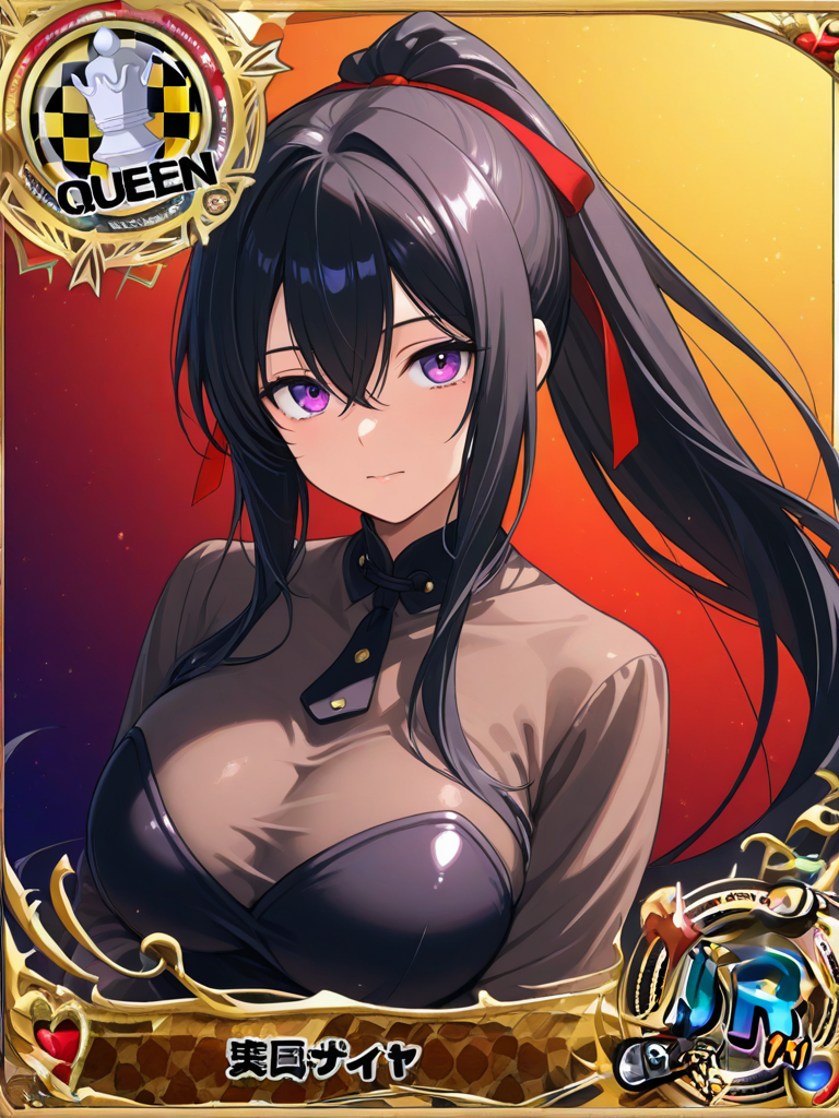 Himejima Akeno — High School Dxd character card